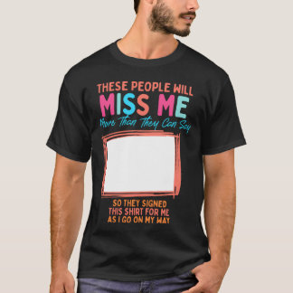 同僚の引用 別れ 同僚 友人 家族 Tシャツ