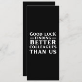 同僚の方がうちより良い人を見つけられて幸せ シーズンカード (正面/裏面)