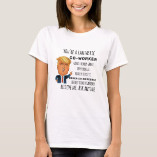 同僚の誕生日の贈おもしろいり物を切り上げる Tシャツ