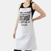 同僚の退職レジェンドガ退職したグ エプロン (インサイチュ)