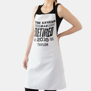 同僚の退職レジェンドガ退職したグ エプロン