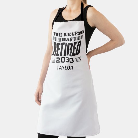 同僚の退職レジェンドガ退職したグ エプロン (インサイチュ)