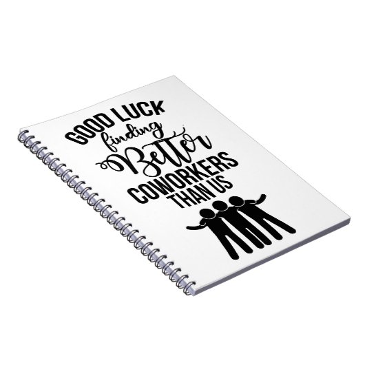 同僚の離れギフト、新しい仕事のギフト ノートブック (右側)