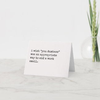 同僚の離れギフト,理由のないカード,引用文 サンキューカード