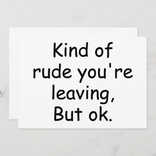 同僚の離れ贈り物アイディアとおもしろいことわざ (正面/裏面)