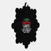 同僚はクリスマスライトに似ている オーナメントカード (右)