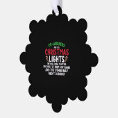 同僚はクリスマスライトに似ている オーナメントカード (左)