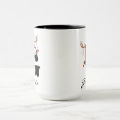 同僚へのカスタムクリスマスコーヒーマグギフト マグカップ (中央)