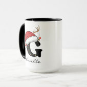 同僚へのカスタムクリスマスコーヒーマグギフト マグカップ (正面左)