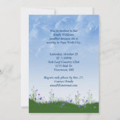 同僚への別れのパーティー 招待状 (裏面)