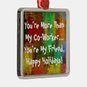 同僚クリスマス メタルオーナメント (右)