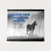 同僚パーソナライズされたのタペストリー タペストリー (正面(横))