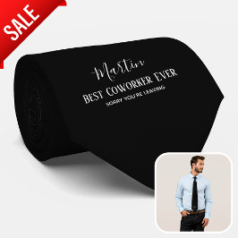 同僚ボス離れのADDおもしろい引用文カスタム ネクタイ