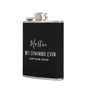 同僚ボス離れのADDおもしろい引用文カスタム フラスク (左)