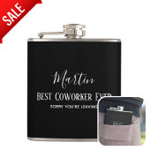 同僚ボス離れのADDおもしろい引用文カスタム フラスク