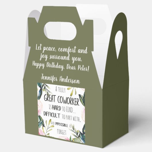 同僚誕生日クリスマス感謝抱き枕 フェイバーボックス (オープン)