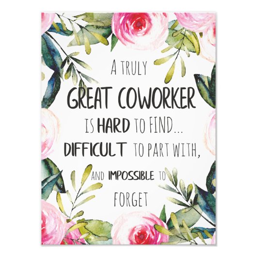 同僚遠くにに贈り物を離れ贈る別れ フォトプリント            (正面)