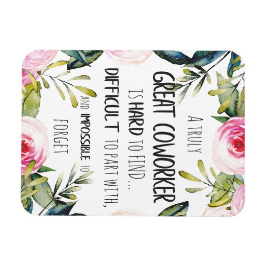 同僚遠くにに贈り物を離れ贈る別れ マグネット (横)