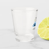 同僚離れのお別れ遠くにプレゼント ショットグラス (左)