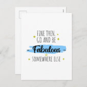 同僚離れのお別れ遠くにプレゼント シーズンポストカード (正面/裏面)