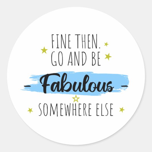 同僚離れのお別れ遠くにプレゼント ラウンドシール (正面)