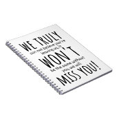 同僚離れの女性のための離れ同僚 ノートブック (右側)