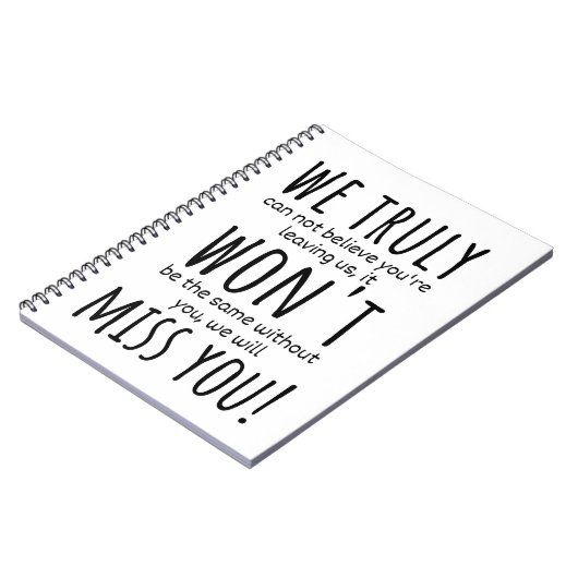 同僚離れの女性のための離れ同僚 ノートブック (左側)