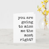 同僚離れ、皮肉、シンプル引用文 カード (黄色い花)