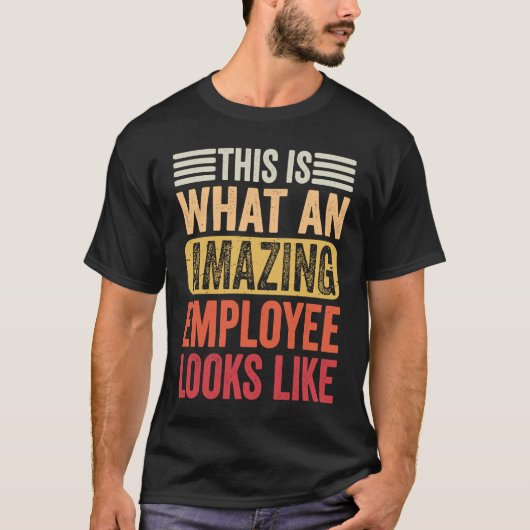 同僚 すごい社員ってこんな感じ Tシャツ (正面)
