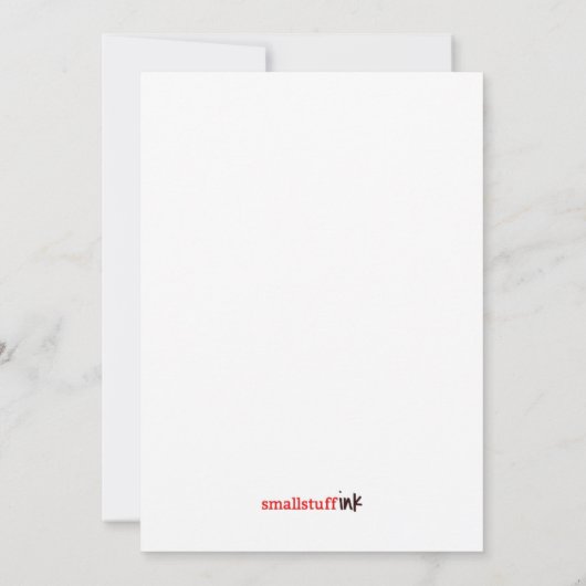 同僚 ノートカード (裏面)