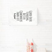 同僚，同僚，別れ，幸運を祈るTシャツK 横断幕 (インサイチュ)