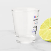同僚PHOTOギフトボスナース先生ドクターママ ショットグラス (左)