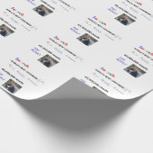 同僚PHOTOギフトボスナース先生ドクターママ ラッピングペーパー (角)