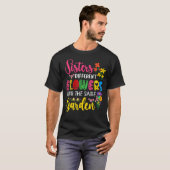 同園違うの姉妹の花マッチン Tシャツ (正面フル)
