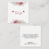 同封カード エンクロージャーカード (正面/裏面)