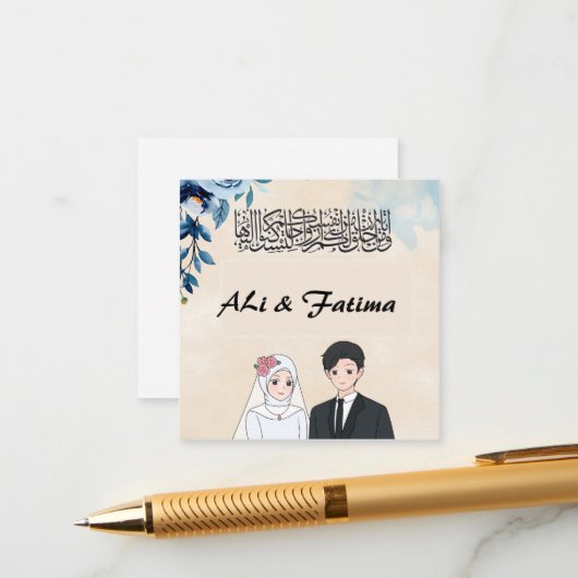 同封カード エンクロージャーカード (正面/裏面インサイチュ)