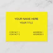 同心カラフル円 名刺 (裏面)