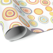 同心モダン円 ラッピングペーパー (ロールコーナー)