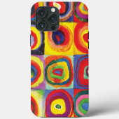 同心円のある正方形高橋浩昭 Case-Mate iPhoneケース (裏面)