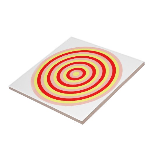 同心円セラミックタイル タイル (側面)
