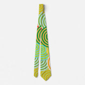 同心円タイプ ネクタイ (裏面)