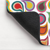 同心円ペイズリー マウスパッド (コーナー)