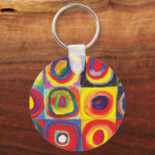 同心円付きマス高橋宏明 キーホルダー (正面)