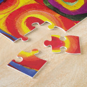 同心円付きマス高橋宏明 ジグソーパズル (側面)