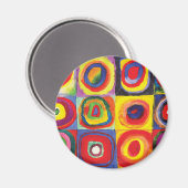 同心円付きマス高橋宏明 マグネット (正面/裏面)