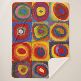 同心円付き正方形 | Kandinsky | シェルパブランケット