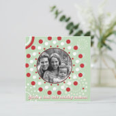 同心円休日の挨拶 シーズンカード (スタンド正面)