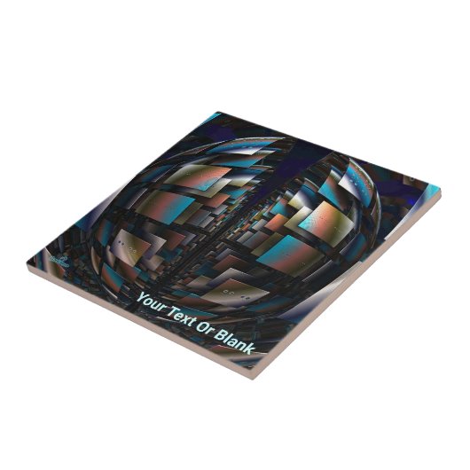 同心円半球 タイル (側面)