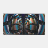 同心円半球 デスクマット (正面)