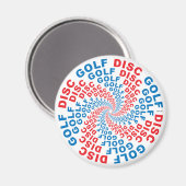 同心円文字#1 マグネット (正面/裏面)